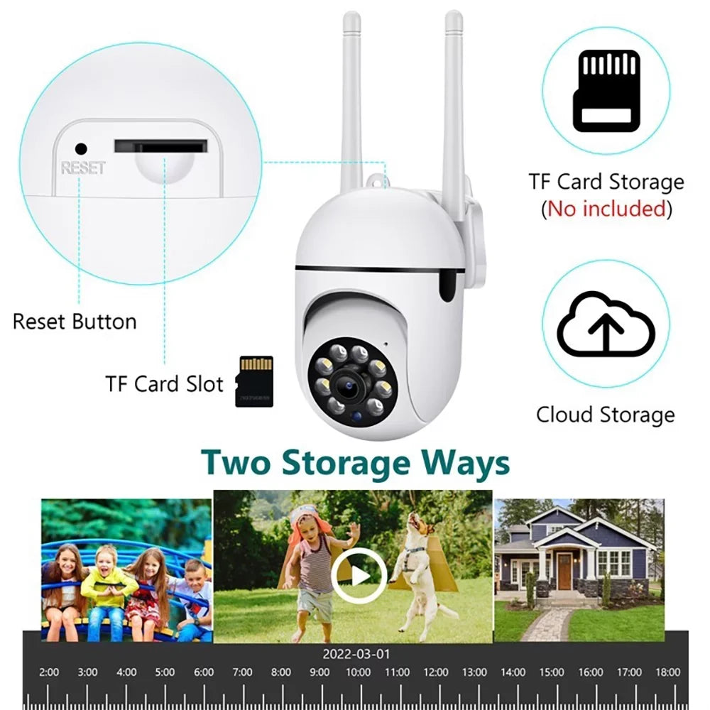 Color Camera,5G WiFi Detection Home Audio,Waterproof Video Activity Security Night Outdoor 3MP Security Cameras Camera,Motion Vision,2-Way GeCam 355°PTZ Alert,Spotlight