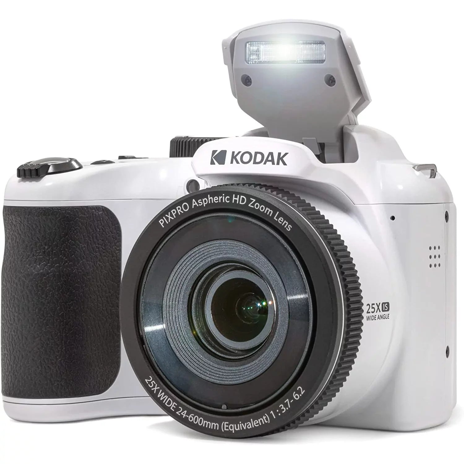 Camera 25X 800x Kodak Lexar with White Bundle Zoom, Memory Zoom Photo 32GB UHS-I Bag 16MP PIXPRO + Deco High-Performance Astro Card Digital Camera, Optical SDHC AZ255-WH