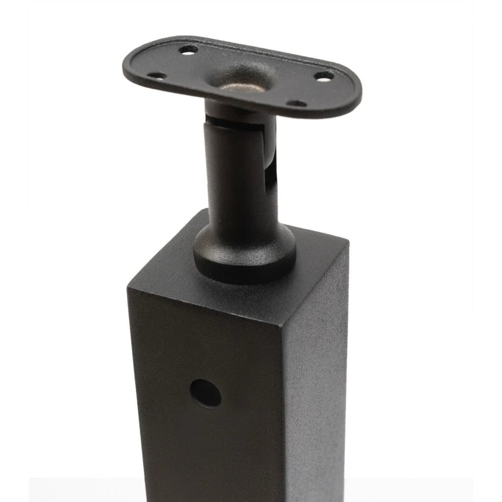 Fence Cable 36''x2''x2'' Railing Post for Square Two Concrete Stainless Cable Sides Wood System Railing Steel Pre-Drilled Post Level Level Deck
