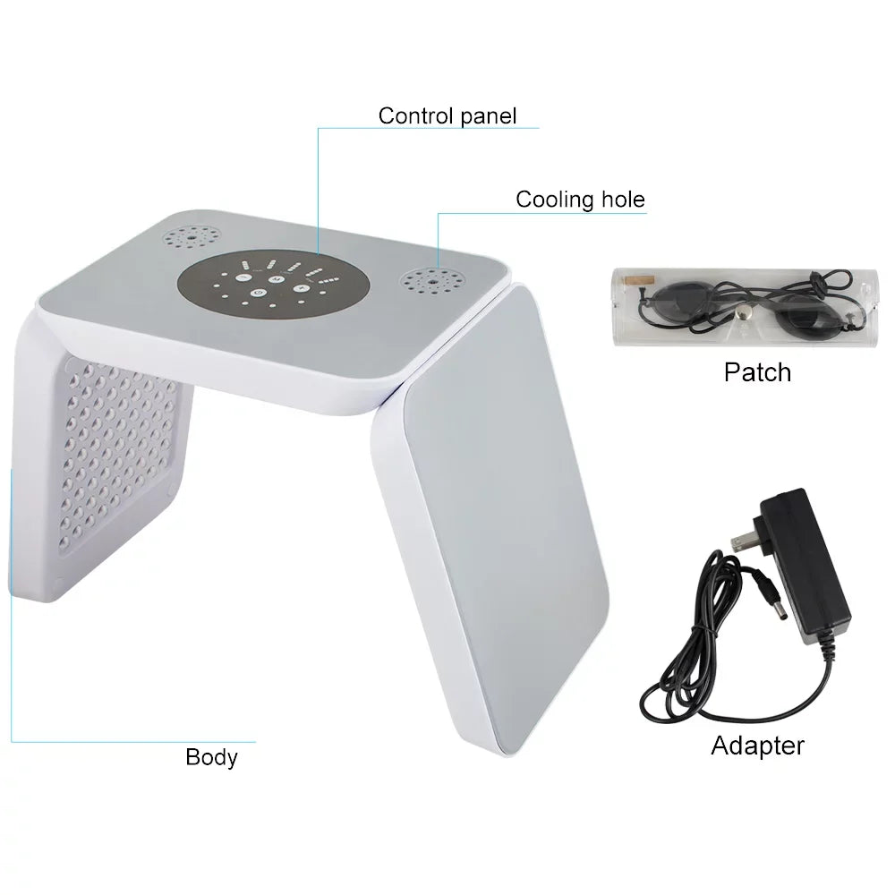 7 Mask LED Light Skin PDT Rejuvenation Photon Facial Colors Therapy Machine Light Treatment Acne