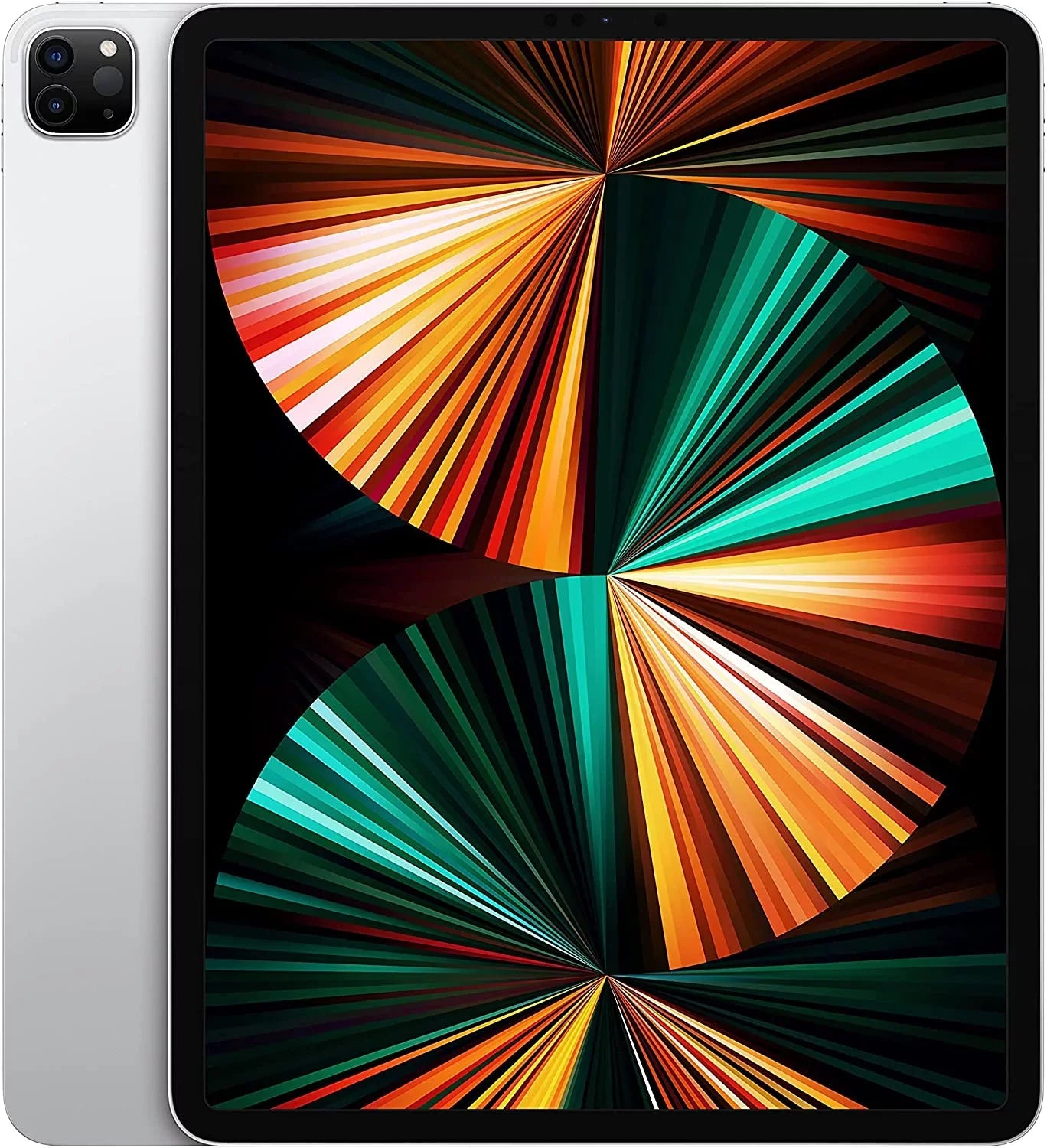 Apple iPad 12.9" Restored + A) (Refurbished) Cellular 256GB Silver Unlocked) Gen) Pro (WiFi (5th A2379 (Grade