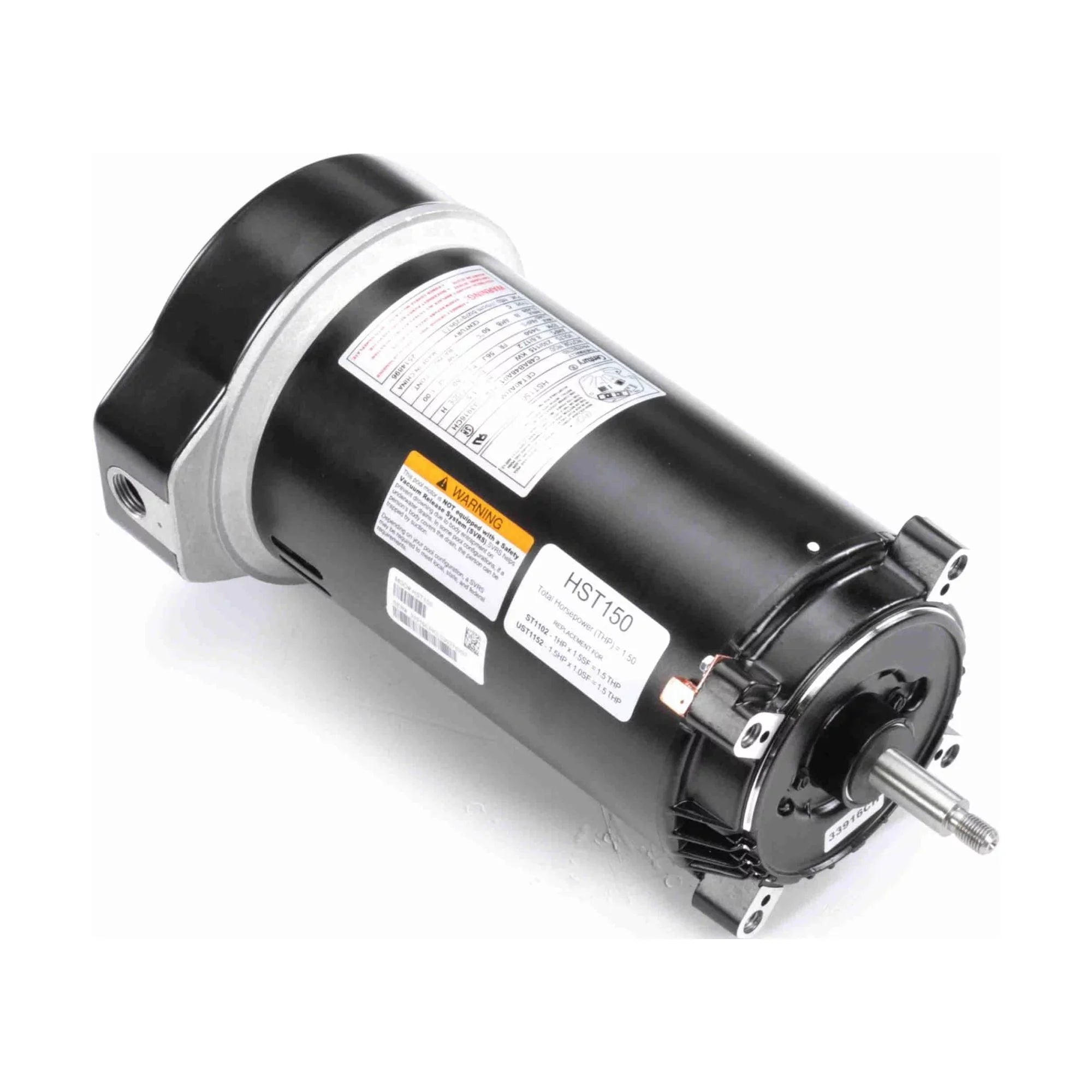 The Shaft Threaded Horizontal Shop 1.5 HP Pool Pool Pump Motor Round Supply