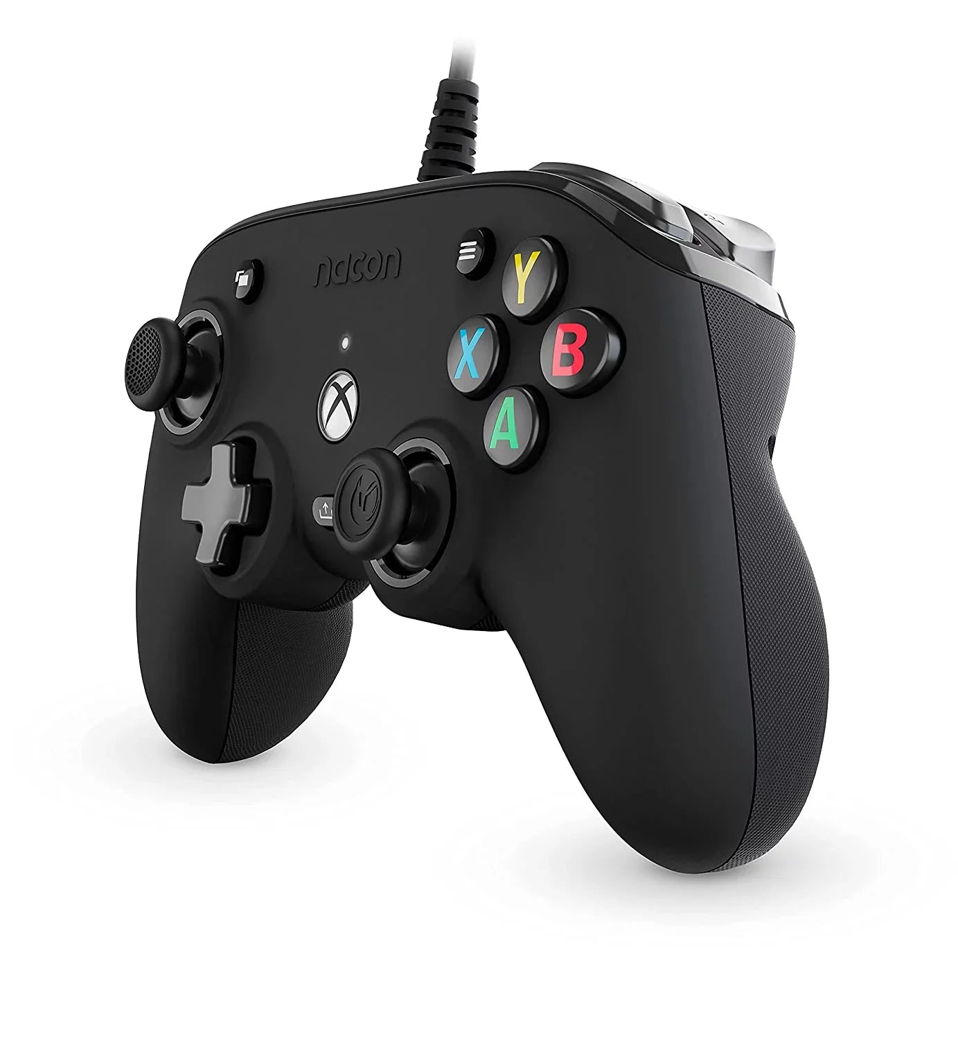 Keypad Xbox Compact Wireless with Series Cable/Battery and League Console PRO Controller, Fortnite Microsoft Black S Rocket Charge Controller