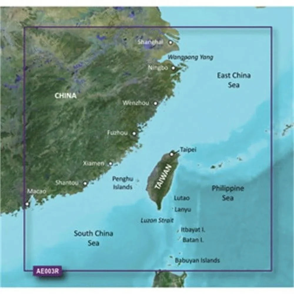 '- g3 Vision® - HD Taiwan BlueChart® Garmin microSD™/SD™ - VAE003R