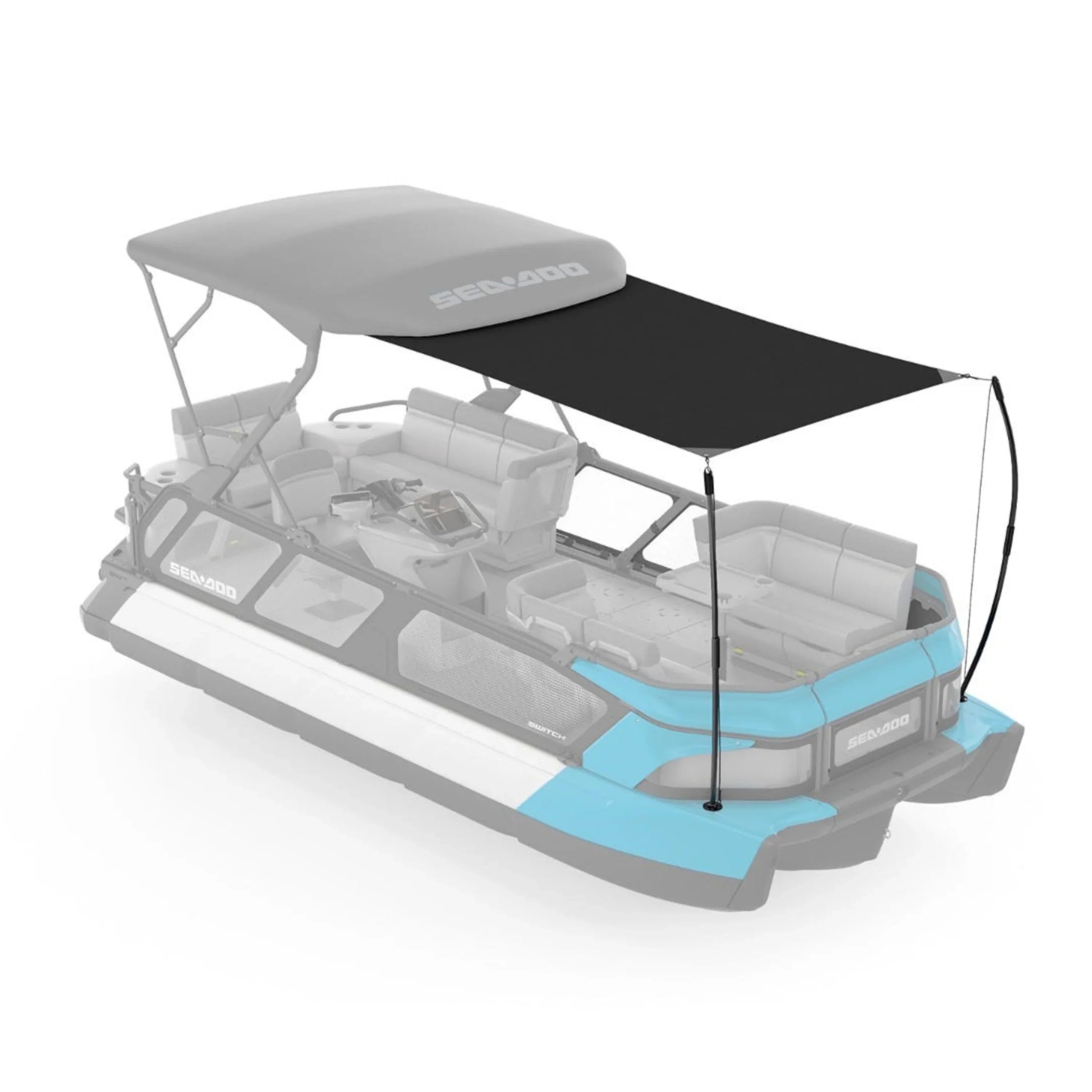 19 X Sea-Doo 295101285 New OEM Bimini Roof_Soft Half Kit,