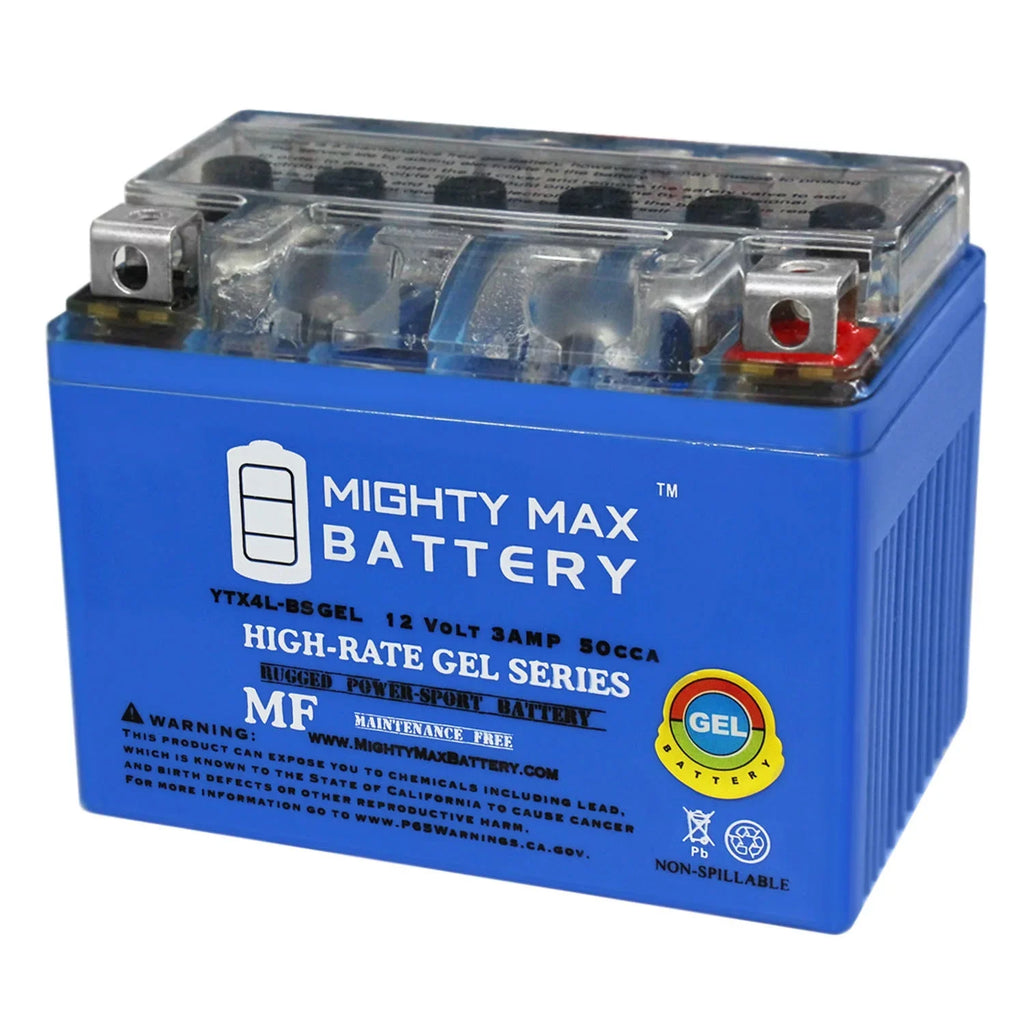GSI Battery 1997 Sea-Doo Replacement for YTX4L-BS GEL