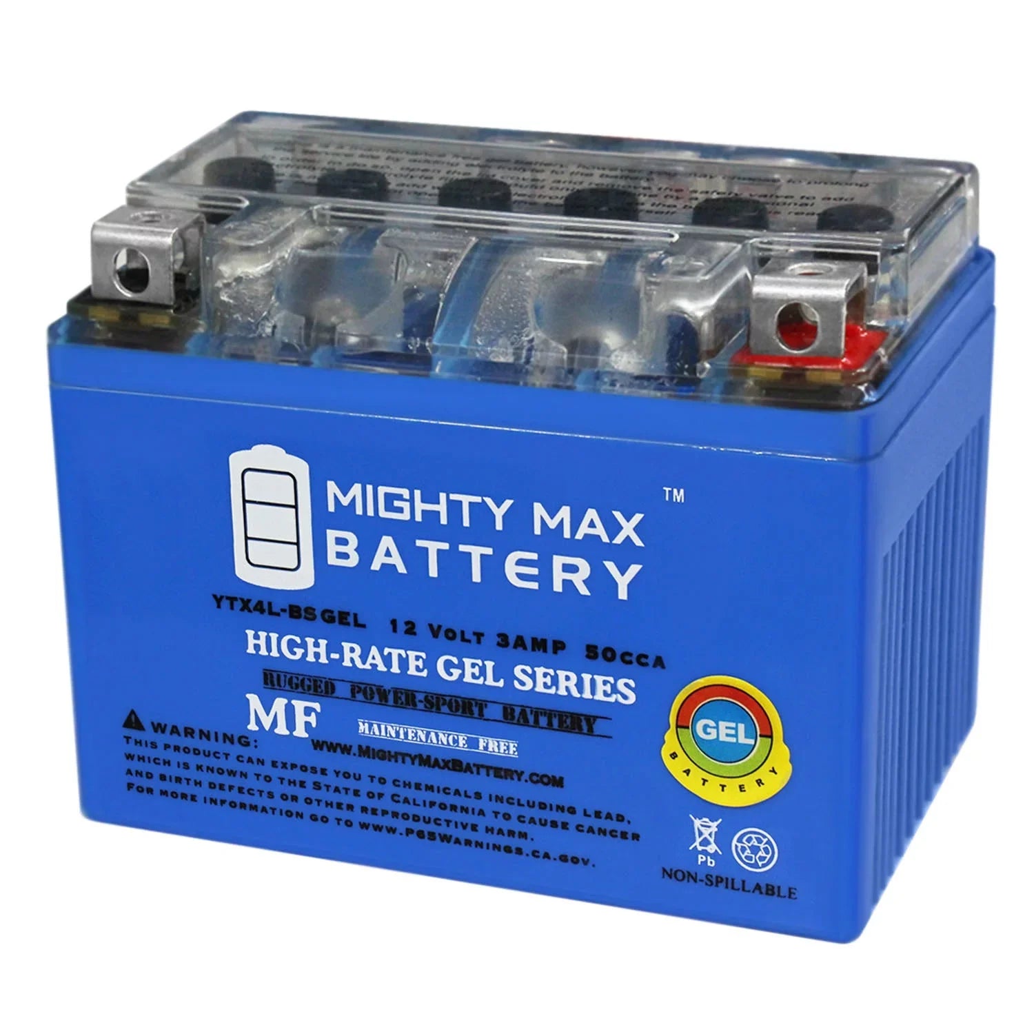 GSI Battery 1997 Sea-Doo Replacement for YTX4L-BS GEL