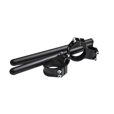 50mm (0 Downward Clip-Ons Vortex Degree Angle) for YZF750R Black Yamaha 1994