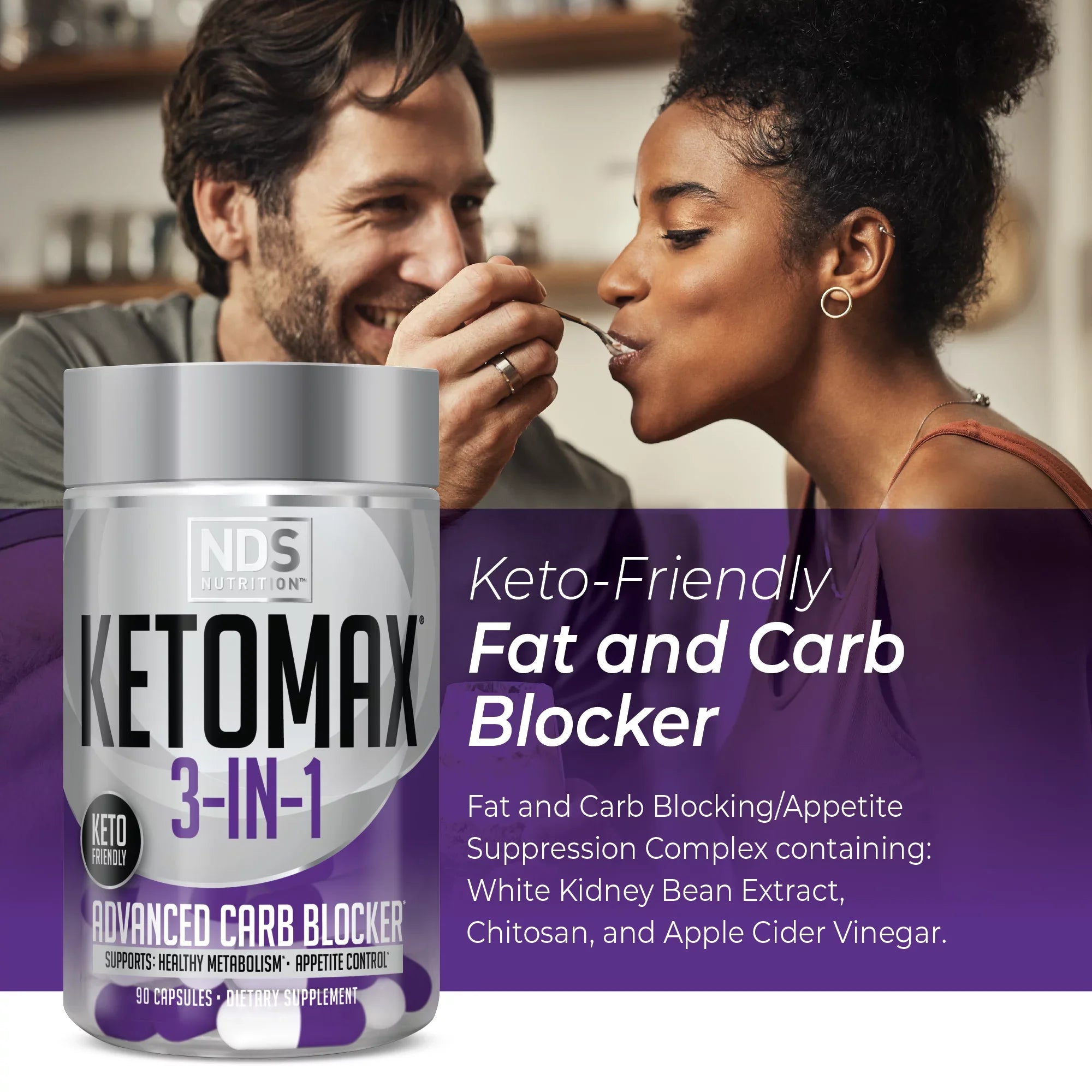 Bean, - Raspberry Support Appetite NDS Pills Ketones, and Suppressant (90 Loss Keto-Max Chitosan, Fat Carb Capsules) Keto White Advanced for Blocker - 3-in-1 Kidney Vanadium Nutrition -