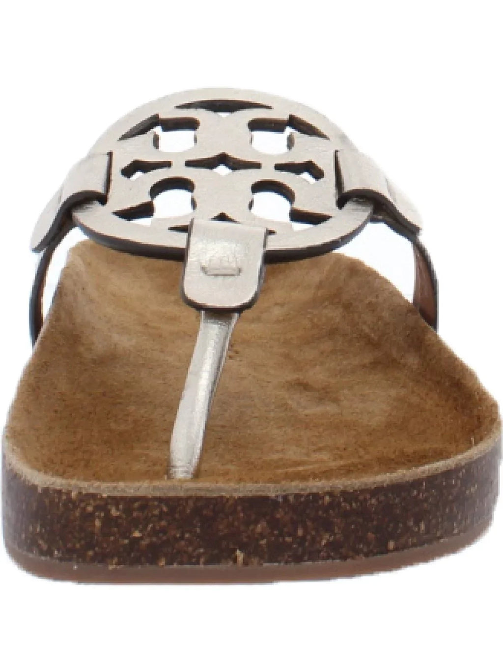 Tory Ergonomic Cloud Metallic Sandals Women's Leather Burch Miller Slide