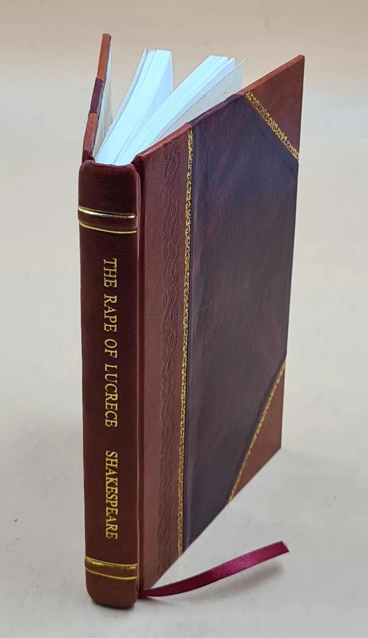 introduction, variorum selected and criticism, by ed., by notes, rape Porter. The with of William list Charlotte readings, Shakespeare; glossary, [Leather Bound] of Lucrece, 1912