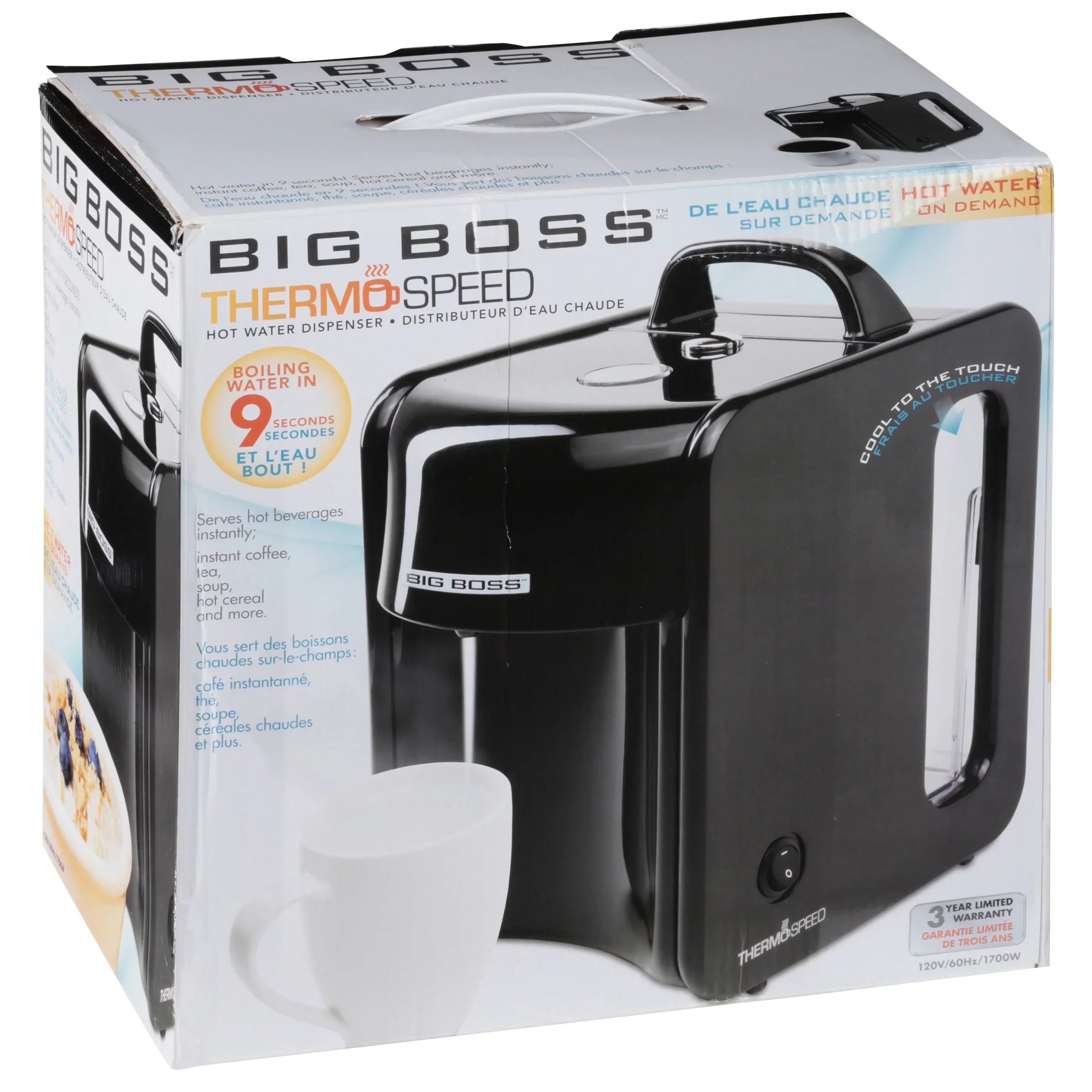 ThermoSpeed Water Box Dispenser Hot Boss™ Big
