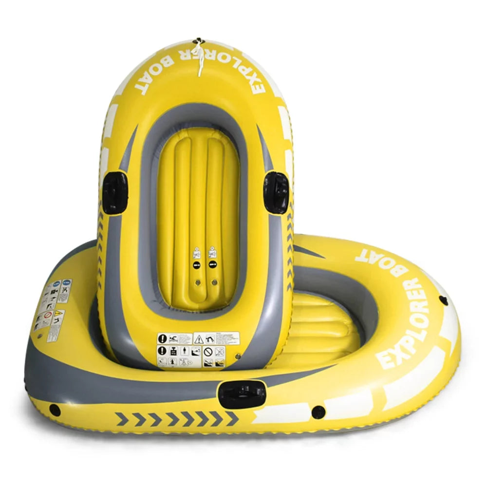 Inflatable Fishing Boat Adult Kayak 1 1 Boat & Fun Child Canoe Boat for Summer
