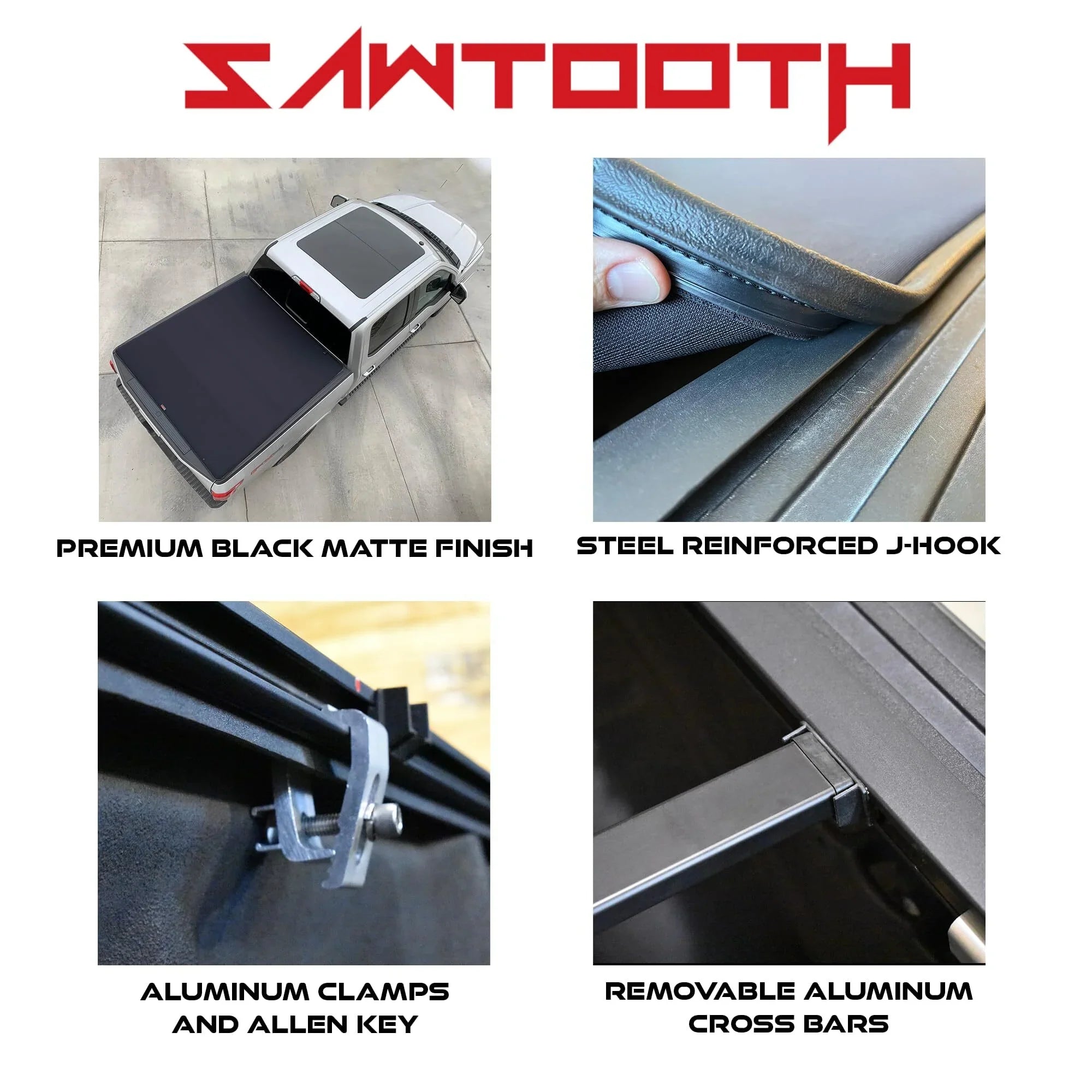 Cover 1500, Sawtooth 3500 Ram Expandable 5'-7" Tonneau with 2500, Bed | Compatible 2019-Present |