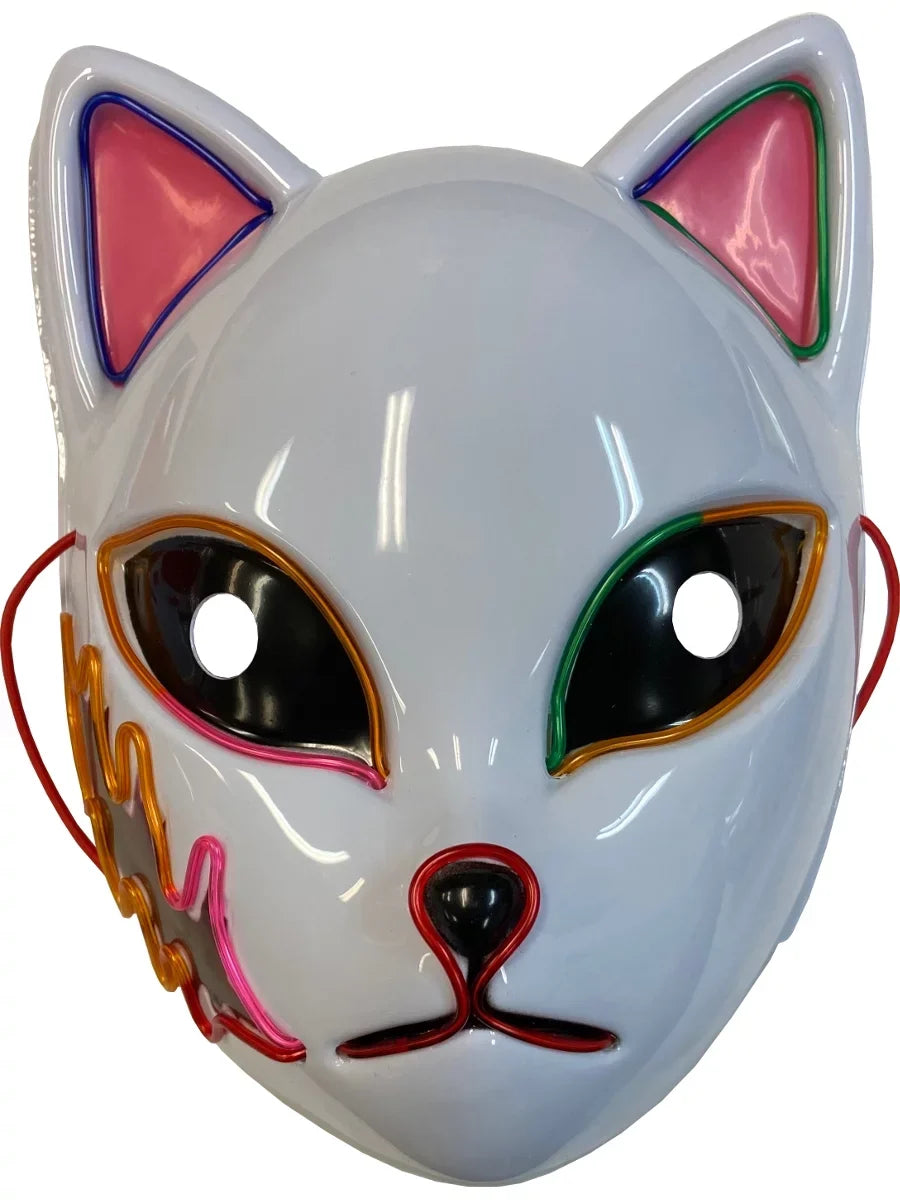 Costume Up Studio Cat Light Accessory Halloween Mask Scar Anime