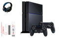 BOLT Controller Kit Headset Sony Black AXTION Console Bundle Like Gaming New 4 500GB 2 Cleaning PlayStation with