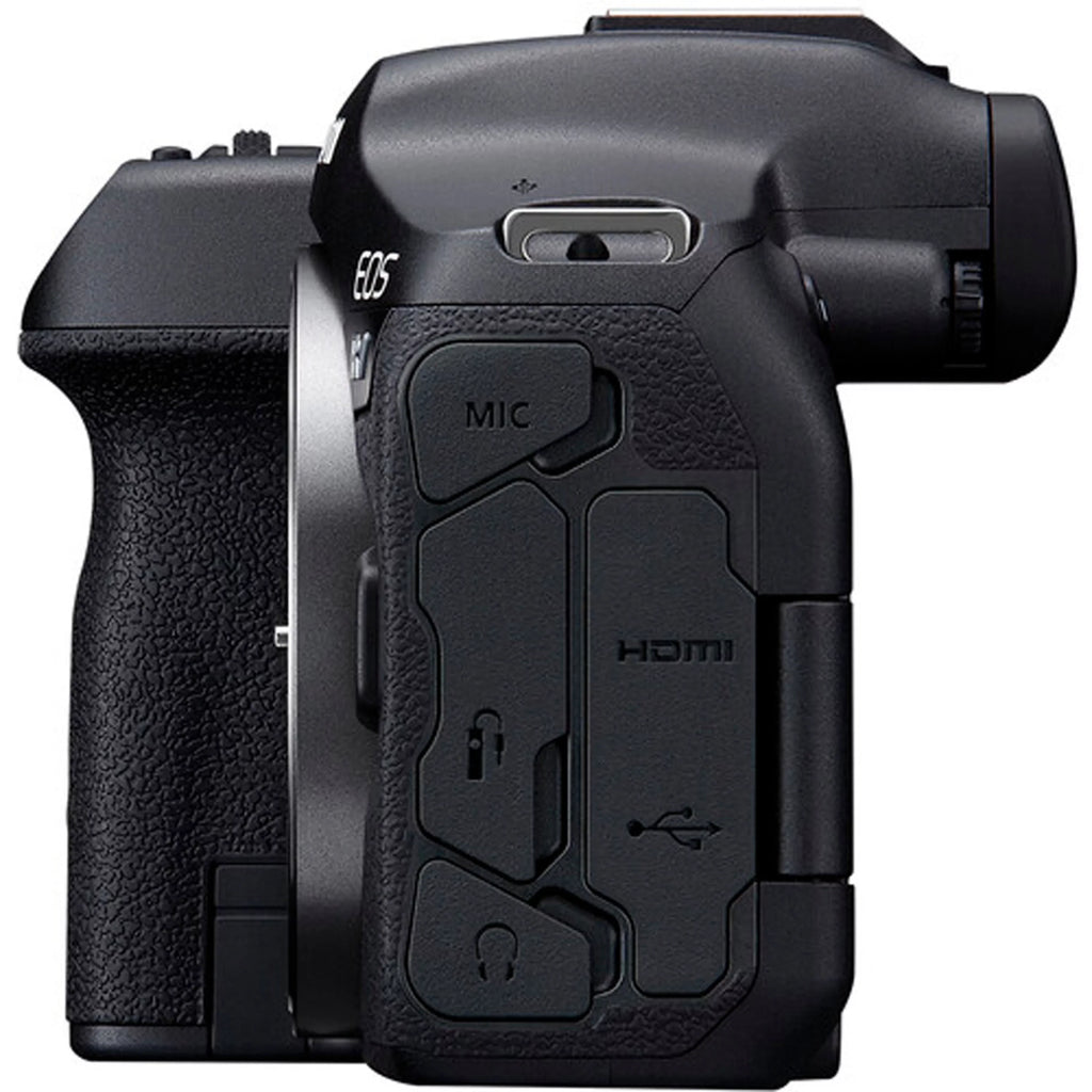 Canon Mirrorless HD More Battery, + Case Video EF & STM EOS 18-150mm 420-800mm 75-300mm R7 IS Memory Lenses, Extra 2X 64GB included: + III with Light, LED RF-S Accessories Cards, Camera Microphone,