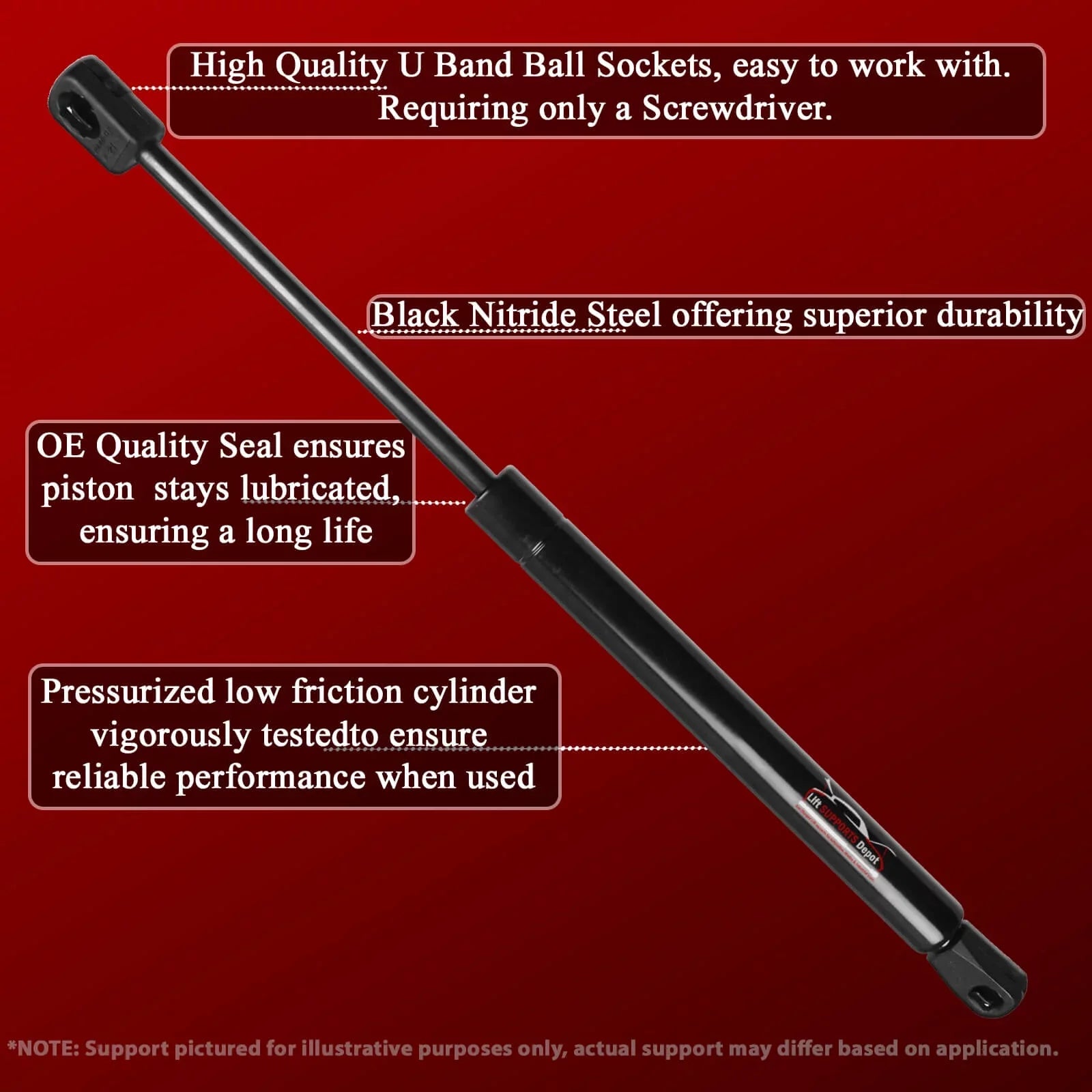 1998 PM3437-a Bentley - 1999 2000 Azure Lift Lift. Gas to Supports Qty Shock with Compatible Continental 2003 Depot Hood 2002 1997 2 1995 2001 1996