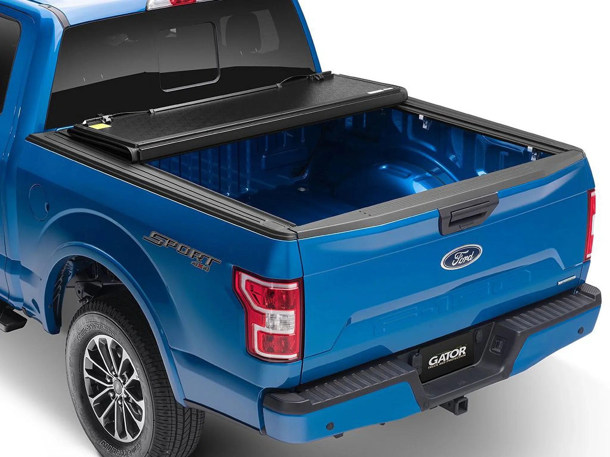2019 | with Limited 7" 1500 Hard Tri-Fold | Bed - Chevy/GMC Ltd/Lgcy Gator 2018, (78.9") 6' 2014 Bed Compatible Cover GC14019 Truck RealTruck Tonneau by Silverado/Sierra EFX