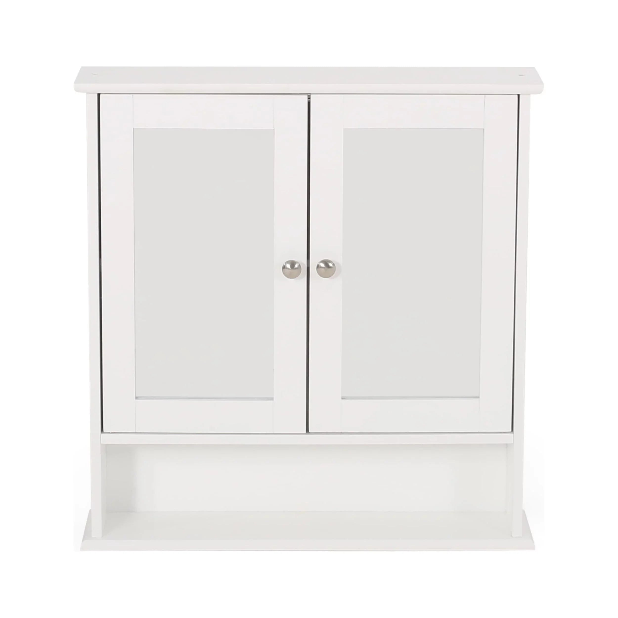 Matte Cabinet Mirrors, Blaze Door 2 Medicine Modern with White House Noble