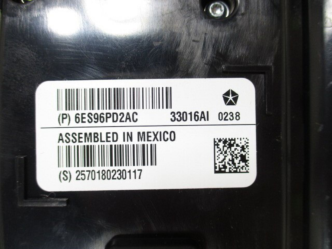 Roof Lamp Mounted Console 2018-2021 (Good) Gray LKQ Pre-Owned Over Pacifica OEM Chrysler