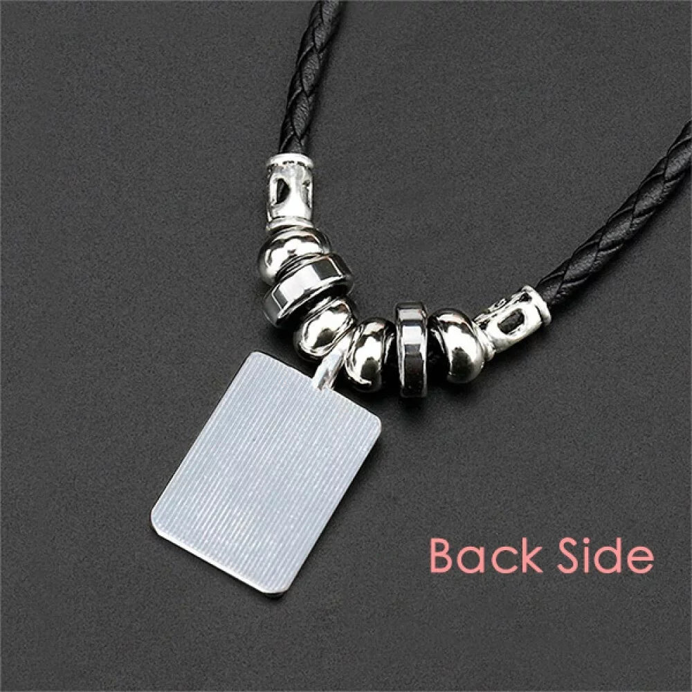 Torque Jewelry Necklace May June Leather Pendant Rope Geni Constellation Zodiac