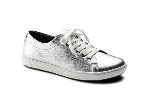 EU, 42 Narrow Arran, Birkenstock NL Silver, Unisex
