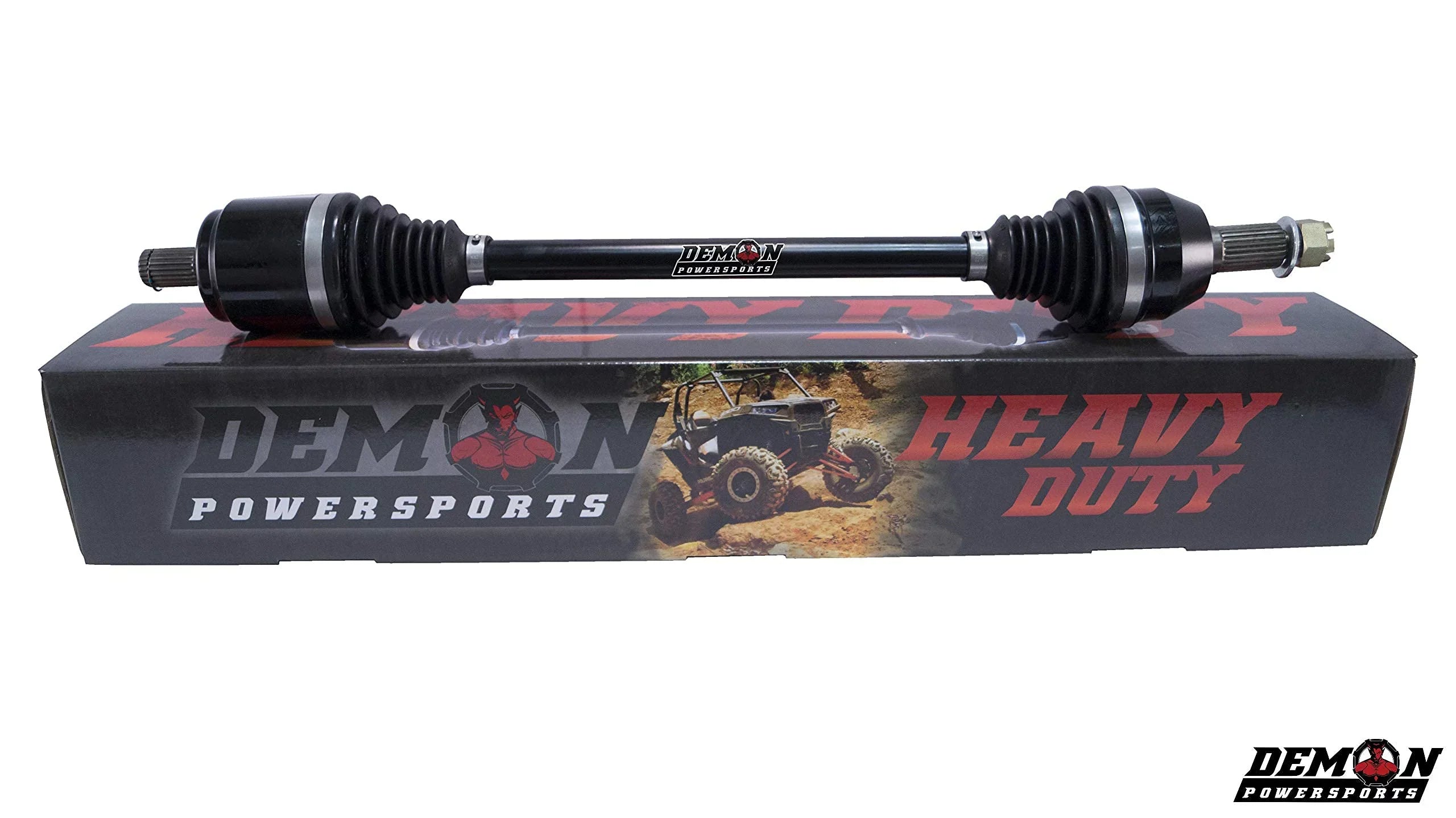 Steel, of Heat Dual Powersports Axle 4340 Treated (2016-19) Precision Grizzly/Kodiak, Left/Right Wider Angles (2007-14) Yamaha High Front Duty Strength, Demon Made Grease Heavy & Molybdenum Chromoly