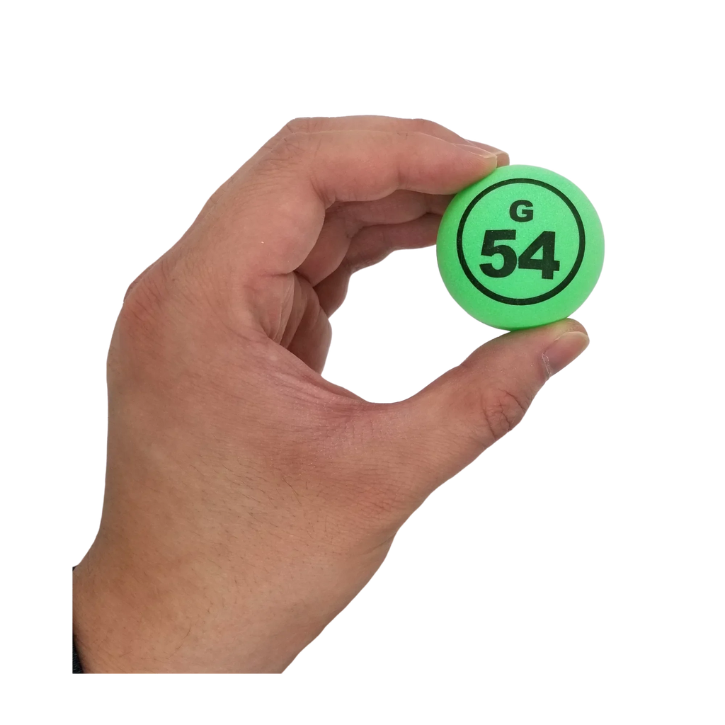 Cage Extra Board High), Balls MR Bingo Game Acrylic Bingo CHIPS – Cage Ping Single and Set Red Handle with Bingo with (19” Large Pong Professional Sided Bingo Master