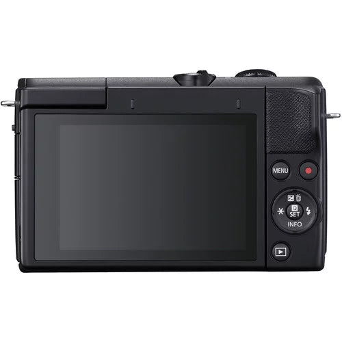 M200 (Black) EOS Accessory Bundle 20PC Digital 15-45mm Lens with Canon Camera -