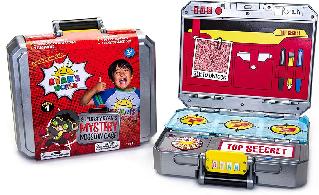 World Mission Mystery Mystery Ryan's Set Case Super Spy Ryan's
