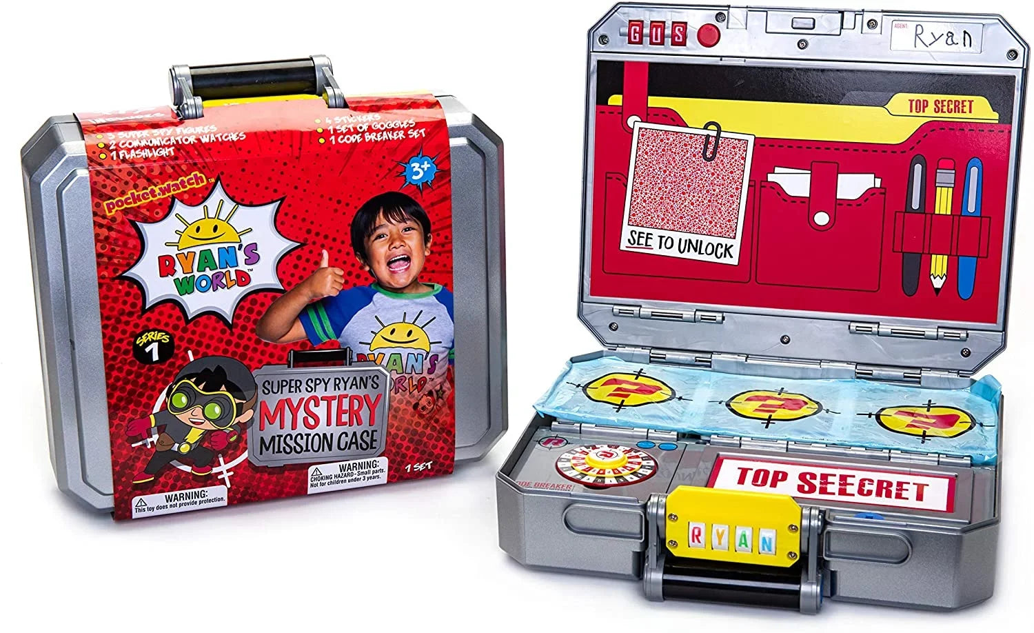 World Mission Mystery Mystery Ryan's Set Case Super Spy Ryan's