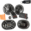 Pair Of 6x9" 6.5" Includes Bundle A Components Polk - A - Audio Pair 2 Coax Pair and Of DB692 Speakers DB6502