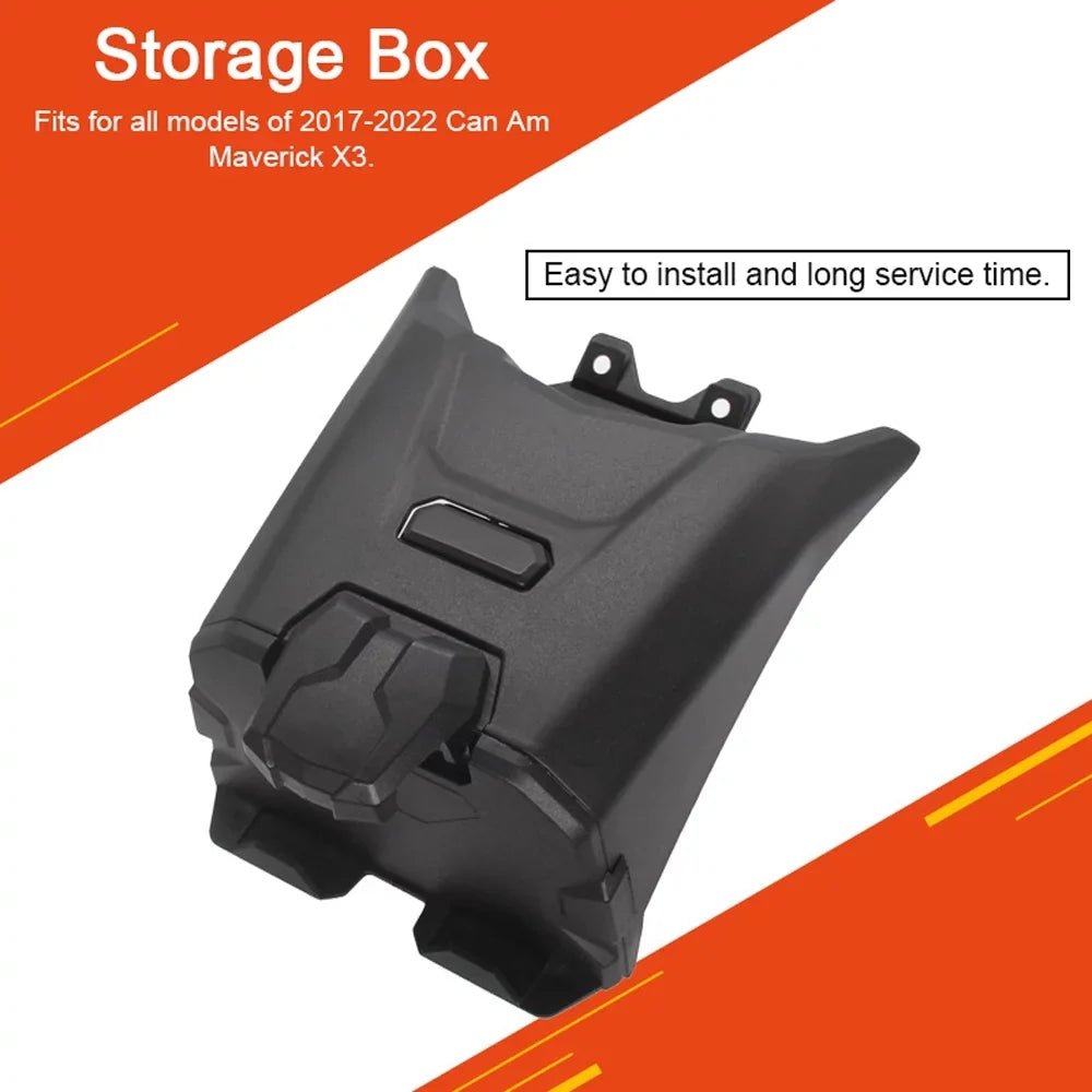 Storage Device Box,Easy Maverick QAHM Can Car Installation 2017-2022 Pristin Maverick Can Am Internal Fit Internal Interior Device Car Am Interior X3 Device Fit Box Auto 2017-2022 Installation Car
