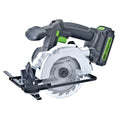 GLCS2055A Saw Genesis Rip Charger, Blade and with Circular 20-Volt Li-Ion Guide, 5-1/2-In.