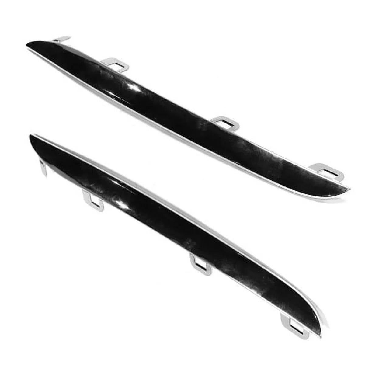 Side Right Trim SET For Garnish Left Front C300/C400 PAIR Molding 15-18 Grille