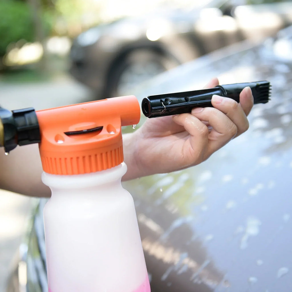 Microfiber Premium Chenille Carcarez Car Wash with Wash Scratch-Free Mitt Gun Foam