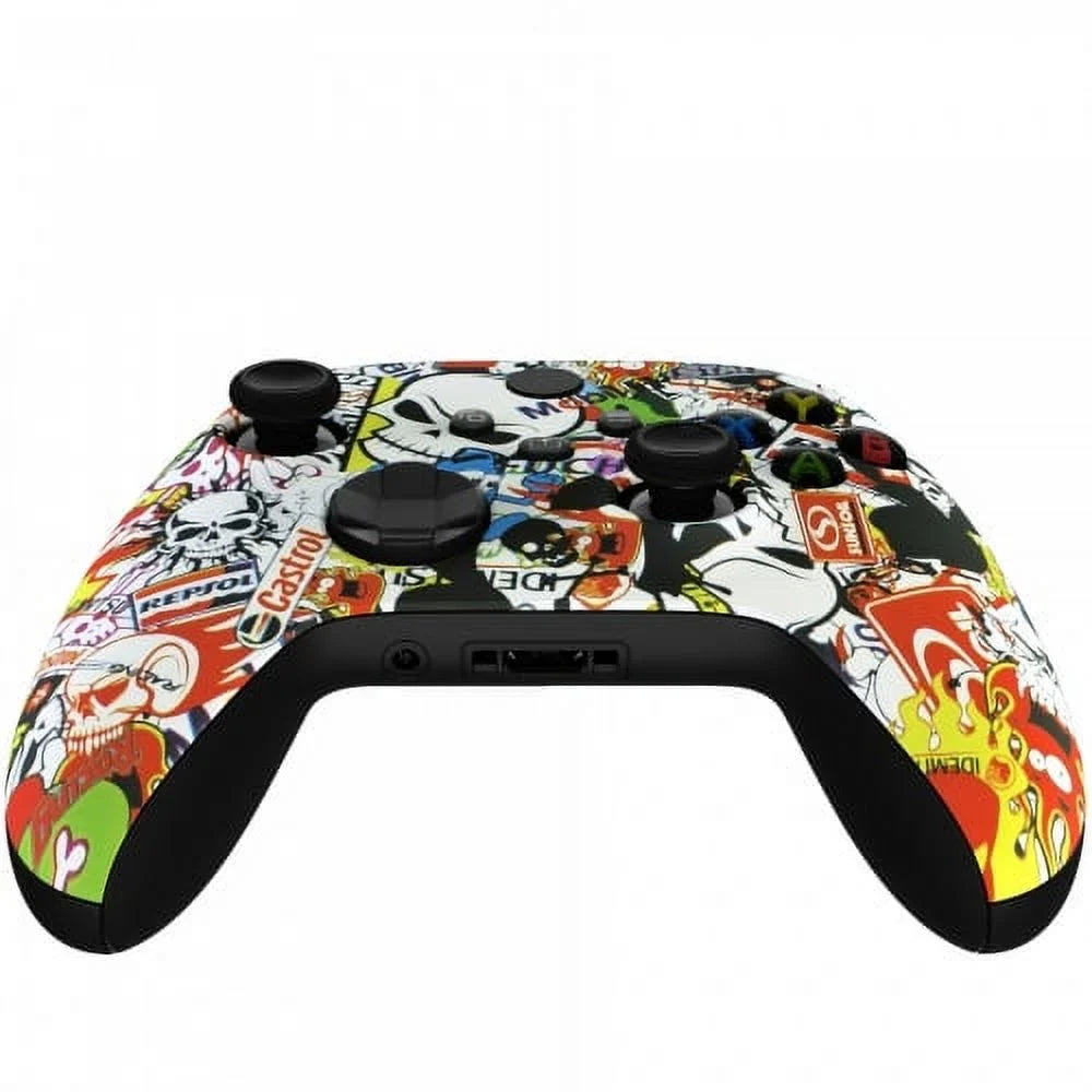 One Bomb" (with X jack) Unique Controller 3.5 Design Xbox Custom UN-MODDED "Sticker