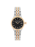 Raymond Freelancer Watch Steel Black Ladies 5629-SP5-20021 Dial Two-Tone Weil