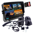 cameras camera DVR monitor recorder camera split CAMSLEAD inch connection + HD with quick monitor 1080P quad system, wheel 4X screen, screen 1080P 5th kit inch 9 + 4 Channel system 9 trailer The