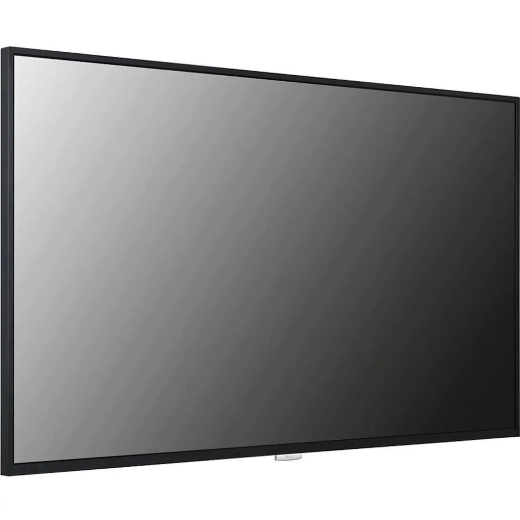 4K Display, LCD Signage Black Monitor 49\" LG Video