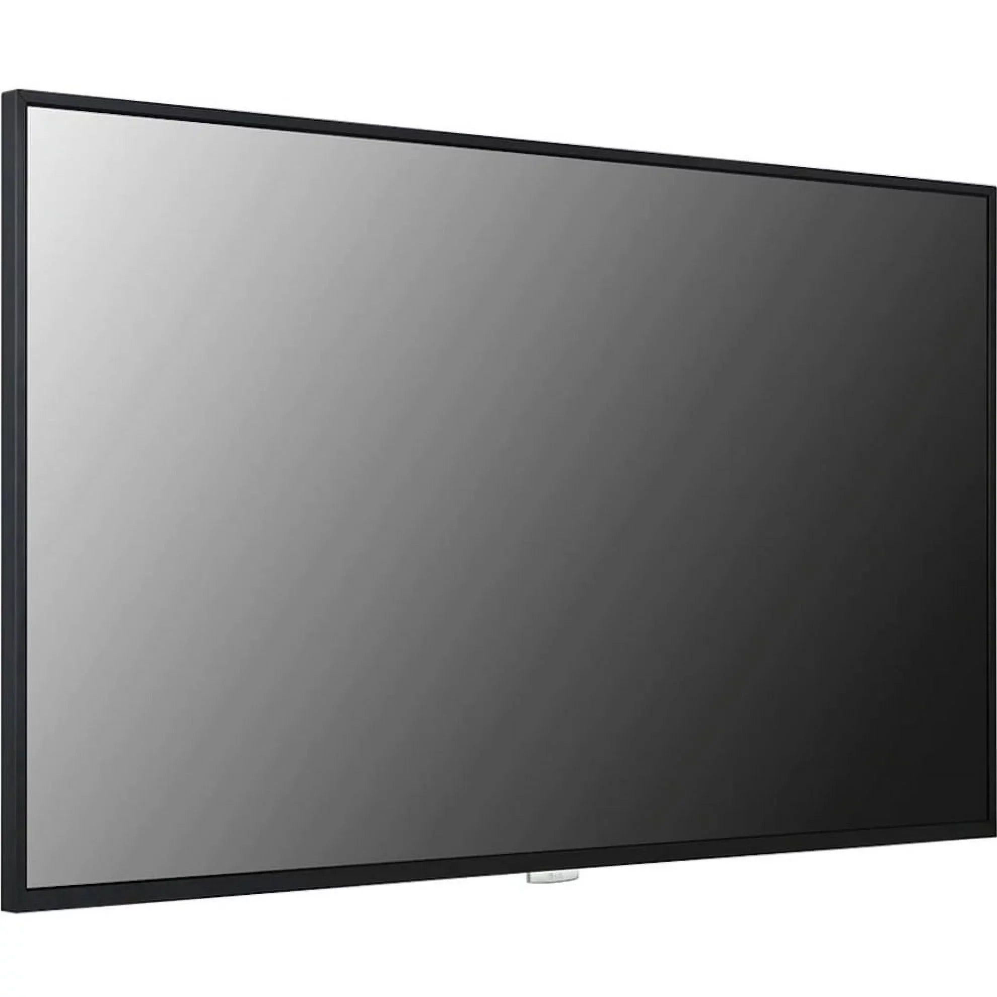 4K Display, LCD Signage Black Monitor 49\" LG Video