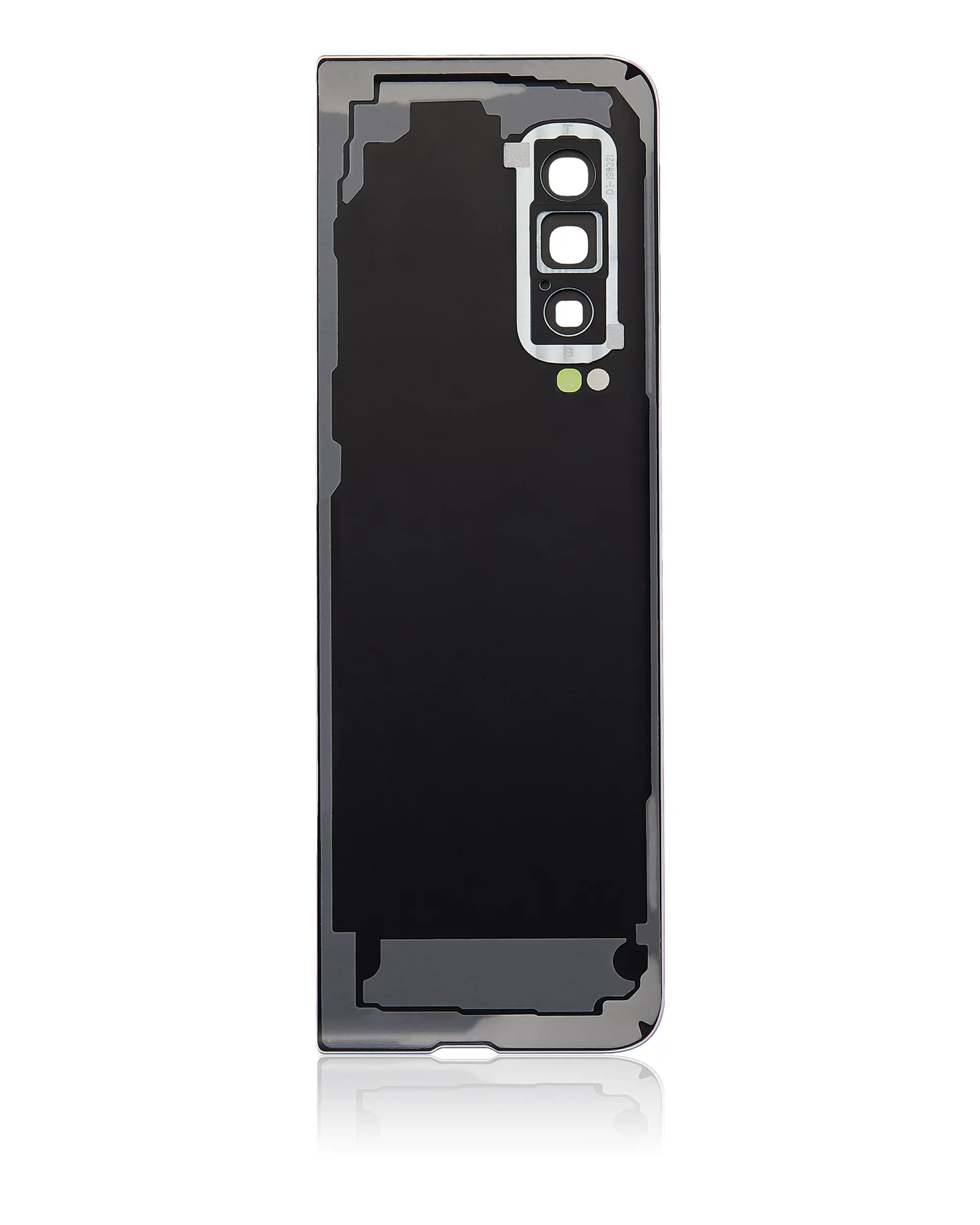 Cover With (F900) Plus) Silver) Glass Back 4G Fold Compatible Samsung Replacement Camera (Aftermarket Galaxy Lens (Space For