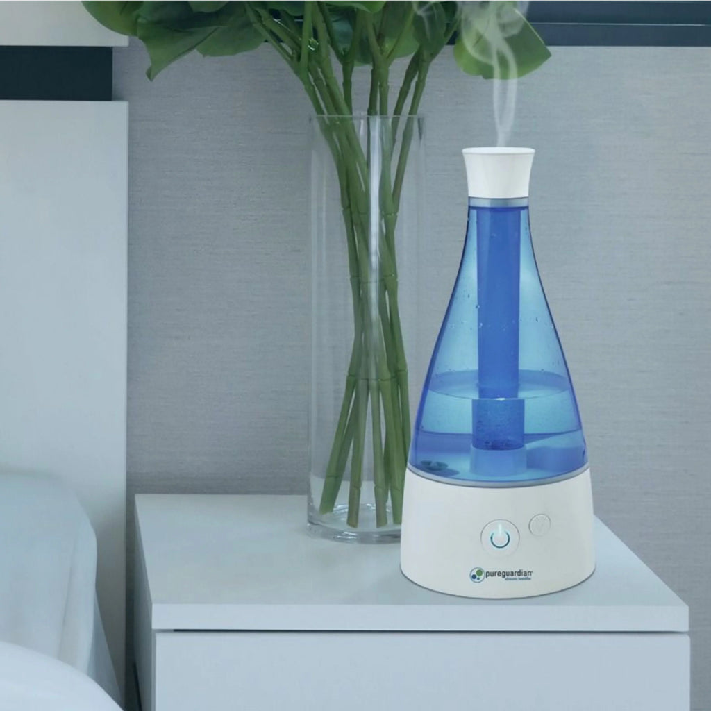 0.5 Ultrasonic PureGuardian Mist Humidifier H940AR with Tray, Cool Gallon, Aromatherapy 30-Hour,