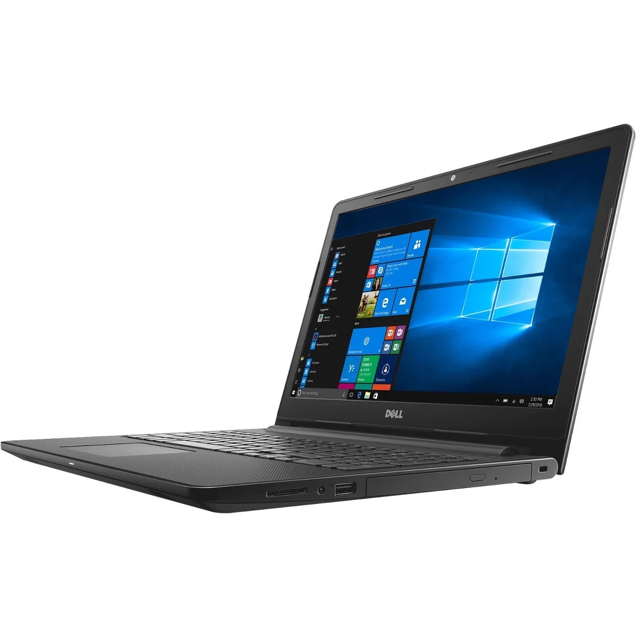 Laptop SSD, 15.6 Win graphics 8GB Dell Computer 10, i3, (Intel HD DDR4, i3567-3465BLK 128GB Intel 620)