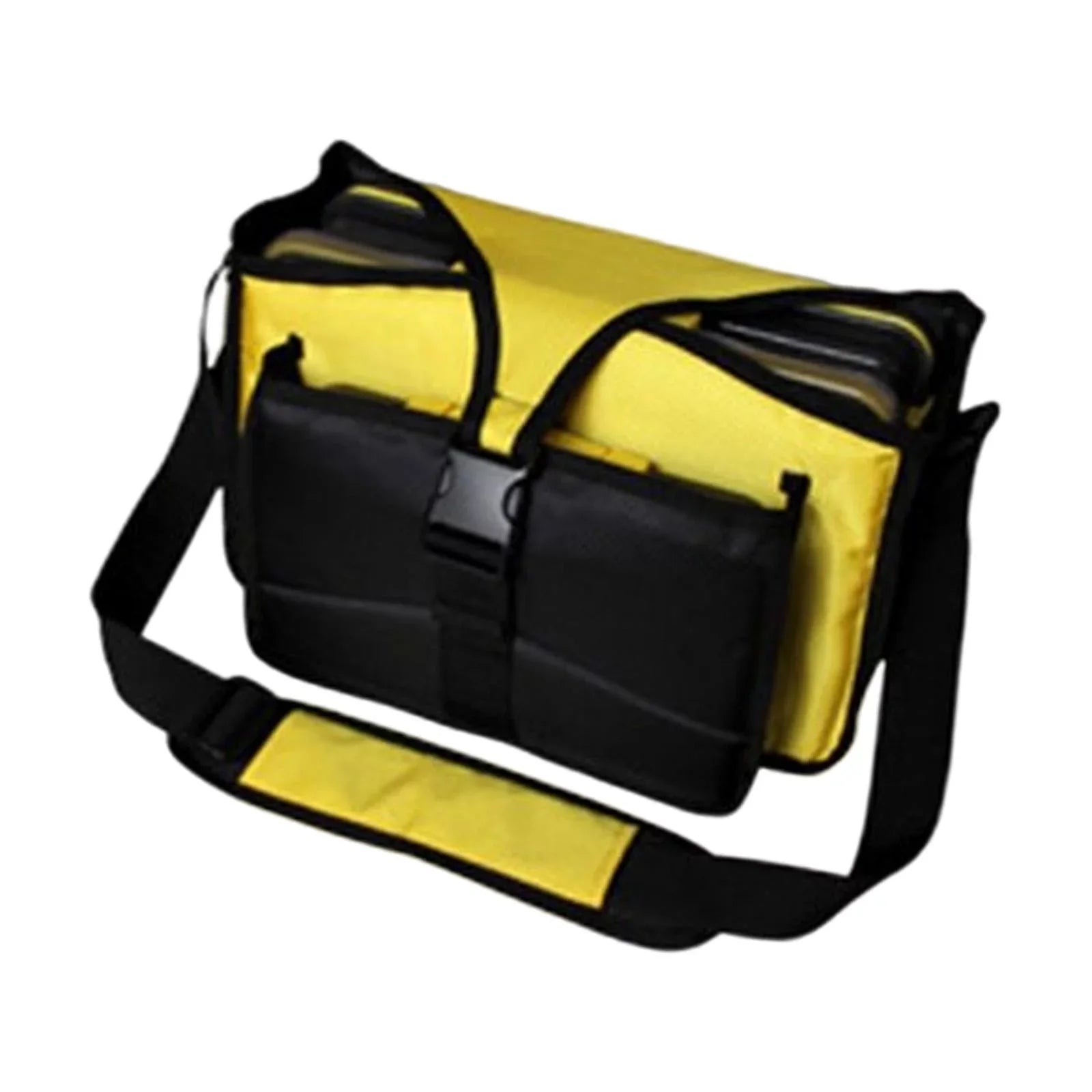 fishing Sea Bag Yellow Bag Tackle Pockets Organizer Fishing Shoulder Case Bag Fishing Hiking Travel for Handbag Tackle Oxford Multiple lures Box