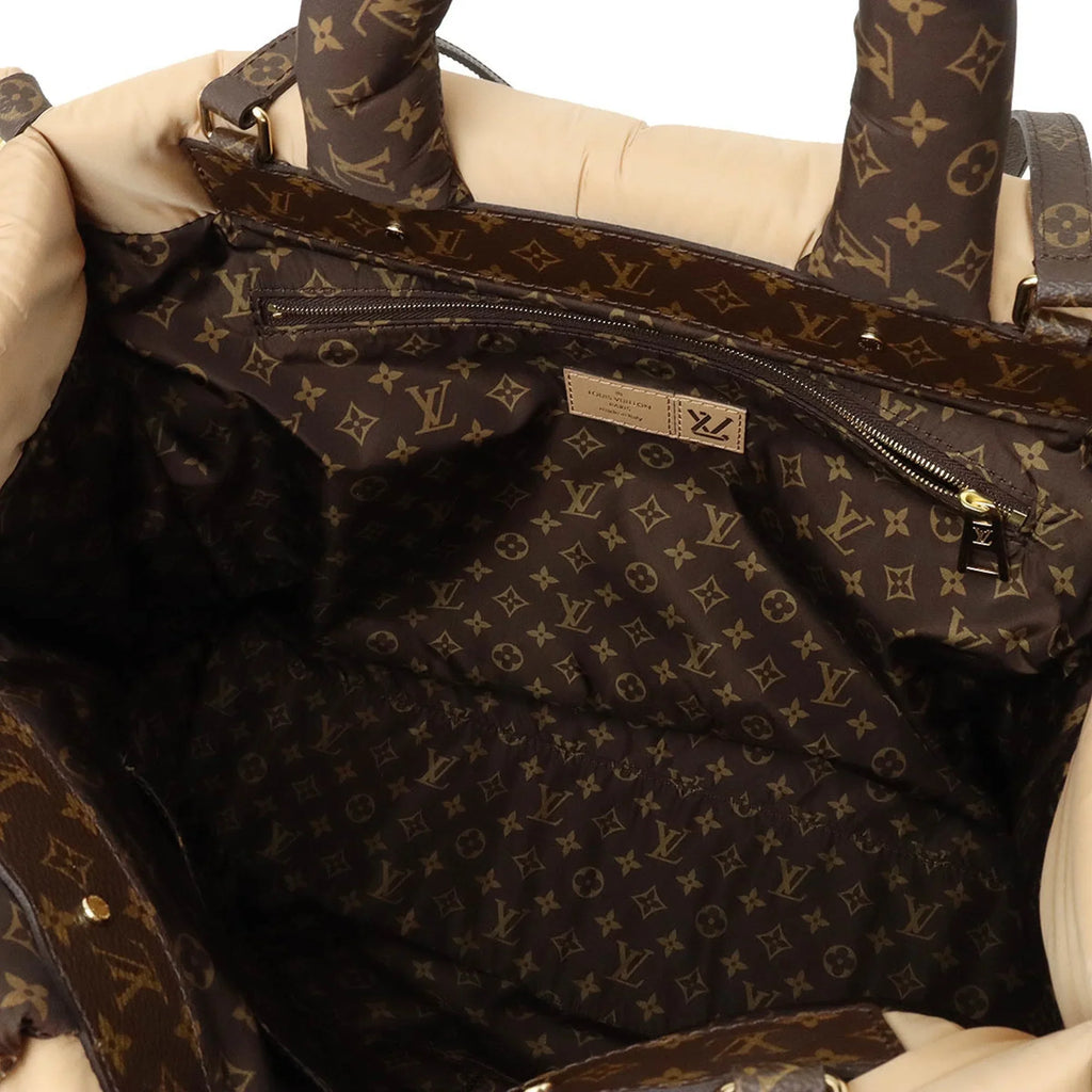 LOUIS Handbag Shoulder GM New) Bag (Like M59007 Go Tote VUITTON Beige On Large the Pillow Pre-Owned LV