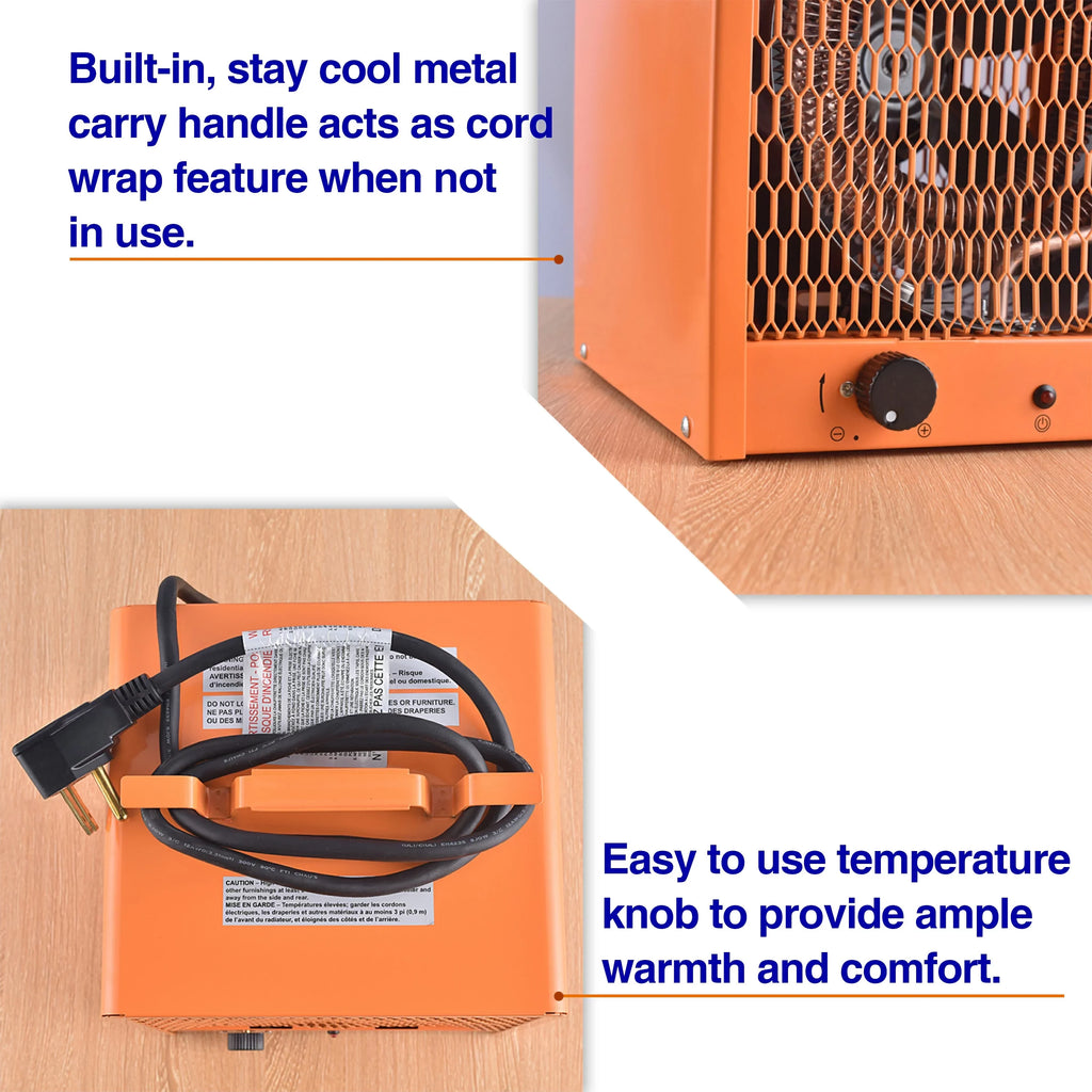 Heater, Fan the Phase Aain Volt/60 240 NEMA#6-30R,Industrial Plug Hz,3 , Watt Forced 4800
