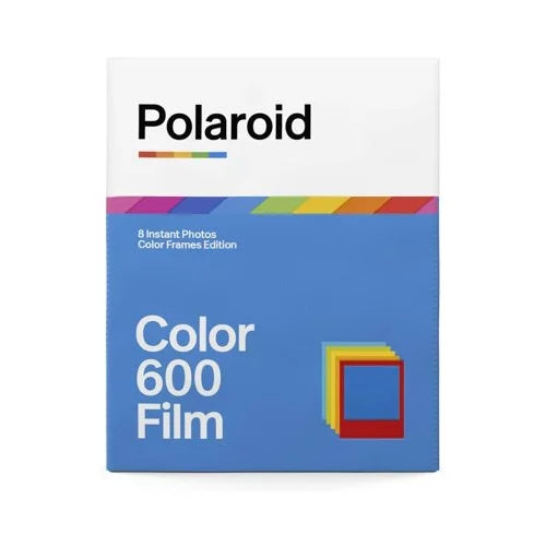 Color OneStep 600 Film Polaroid with & Accessory Flash Bundle Instant Camera 600