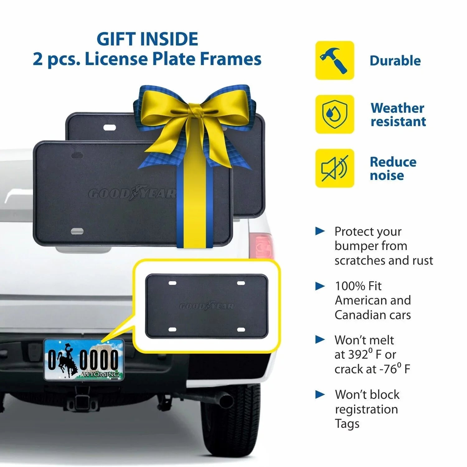 Visors Guards, for Escape 4 Vent Goodyear for - Deflector, Cars, Window Ford 2020-2024, GY003472 in-Channel Car Accessories, Deflectors Shatterproof pcs Window Rain